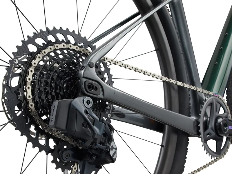 2024 Giant Revolt X Advanced Pro 0 Gravel Bike in Kelp Forest/Charcoal-2