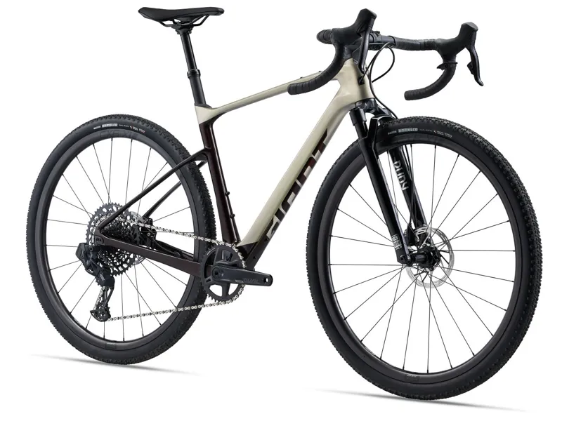 2024 Giant Revolt X Advanced Pro 1 Gravel Bike In Golden Haze/Cordovan-3