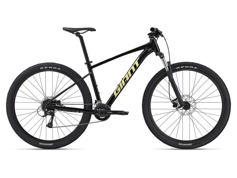 2024 Giant Talon 3 29er Hardtail MTB In Gloss Metallic Black/Muscat Blanc