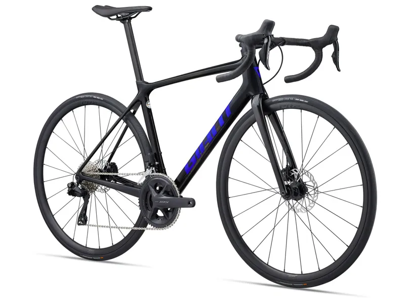 2024 Giant TCR Advanced Disc 1 Performance Road Bike in Carbon-3