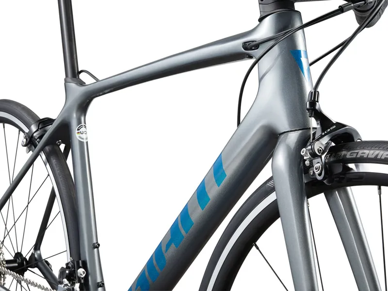 2024 Giant TCR Advanced 2 Road Bike in Charcoal-2