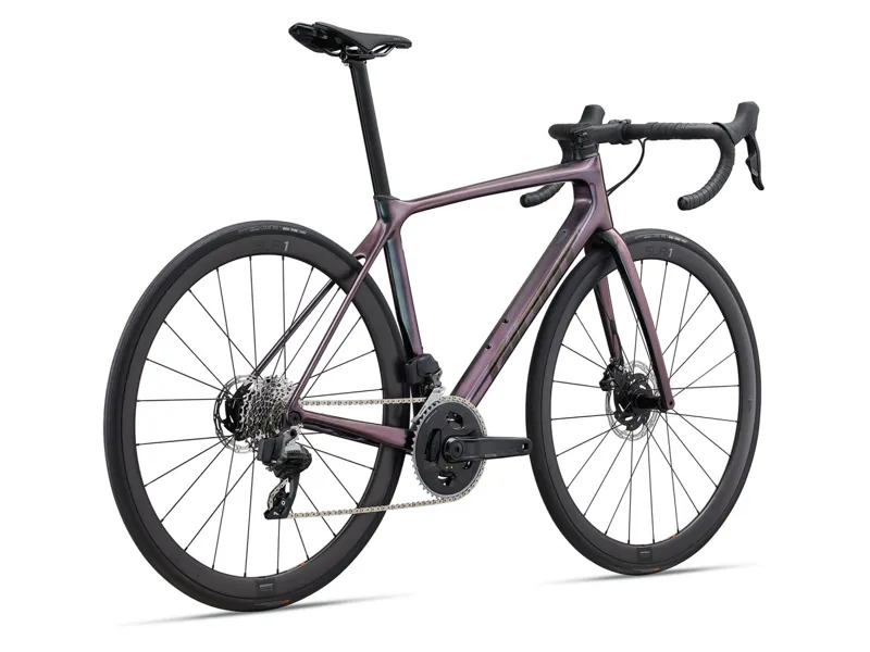 2024 Giant TCR Advanced Pro Disc 1 AXS Road Bike in Iridescent-3