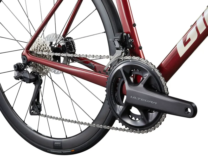 2024 Giant TCR Advanced SL Disc 1 Performance Road Bikes in Sangria-5