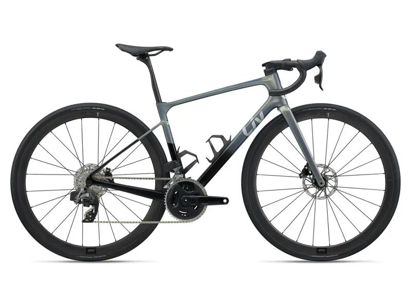 2025 Liv Avail Advanced Pro 1 Road Bike In Gloss Aurora Noise/Carbon Smoke