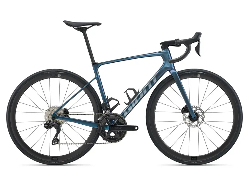 2025 Giant Defy Advanced 0 Road Bike In Gloss Ocean Twilight