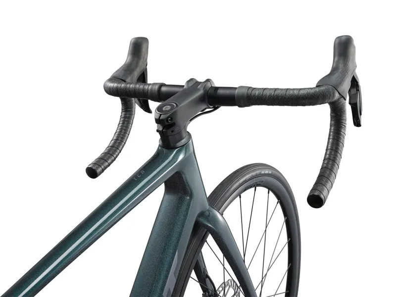 2025 Giant TCR Advanced 1 Road Bike In Gloss Asphalt Green/Mercury-3