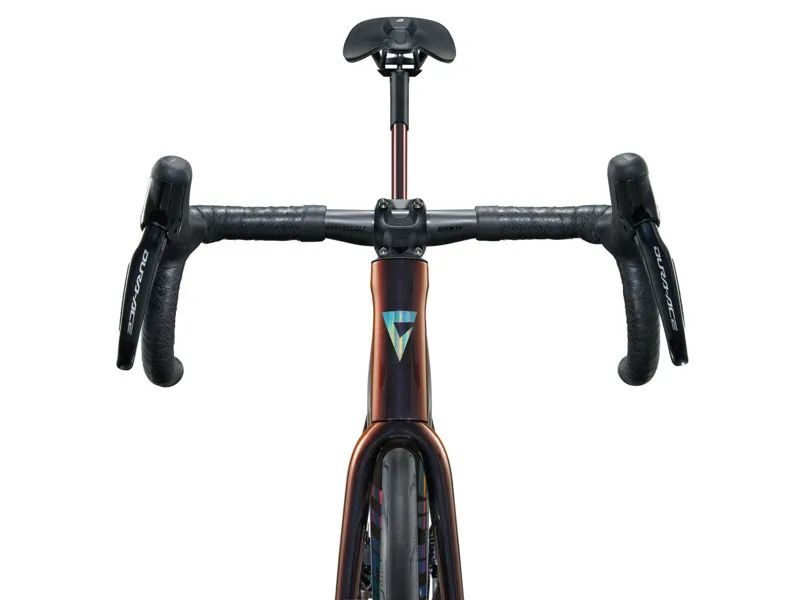 2025 Giant TCR Advanced SL 0-DA Road Bike In Gloss Black Lava/Iris-3