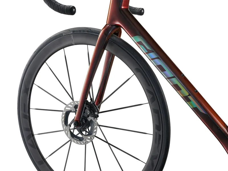 2025 Giant TCR Advanced SL 0-DA Road Bike In Gloss Black Lava/Iris-5