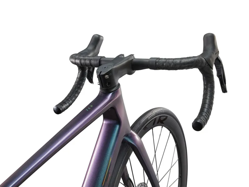 2025 Giant TCR Advanced SL 1 Road Bike In Gloss Blue Dragonfly/Laser Foil-7