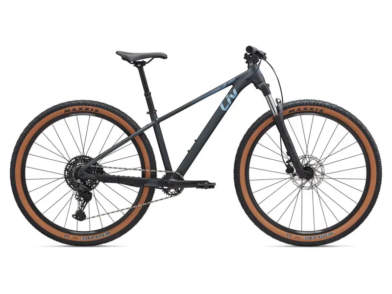 2025 Liv Tempt 29 1 Mountain Bike In Matte Black Diamond/Frost Silver