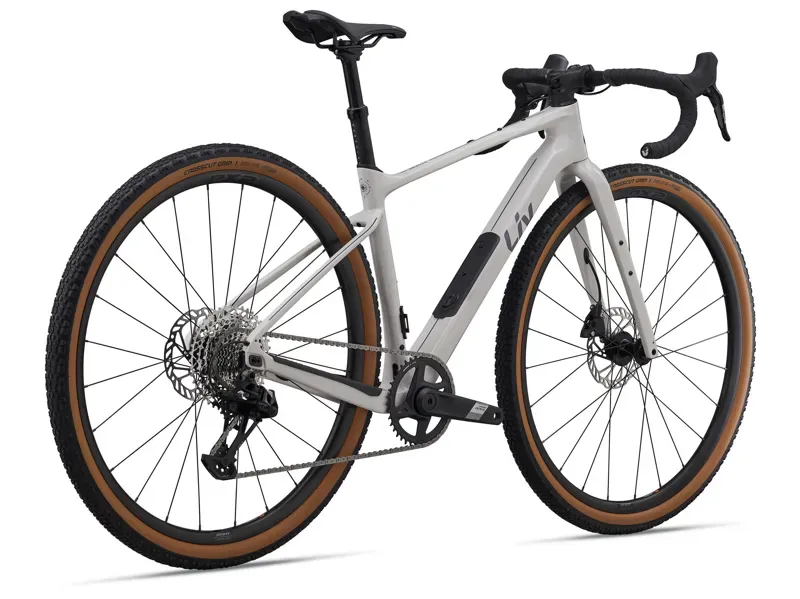 Liv Devote Advanced 1 Gravel Bike in Lavender Blush-1