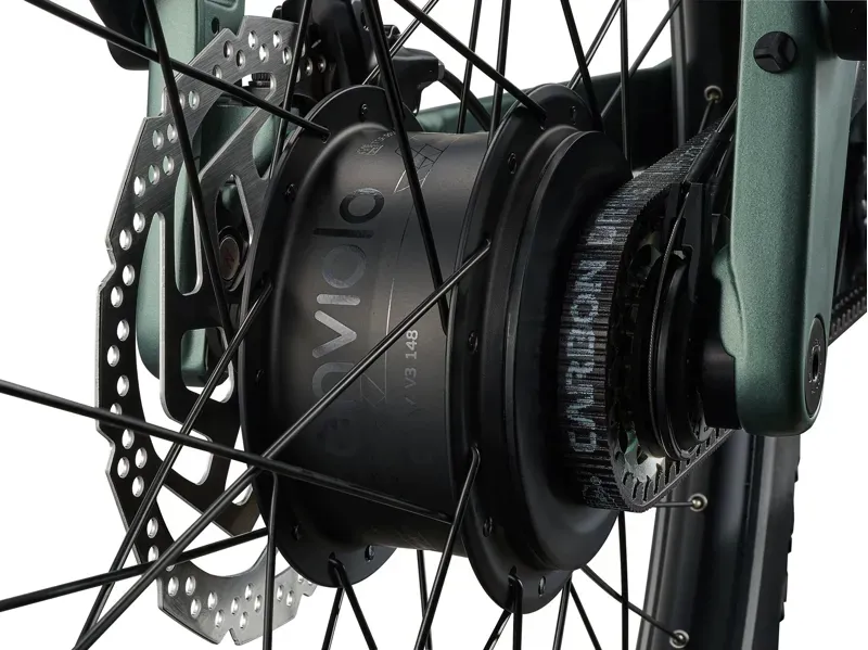 Giant Explore E+ 2 Stagger 25km/h eHybrid Bike in Alpine Green-1