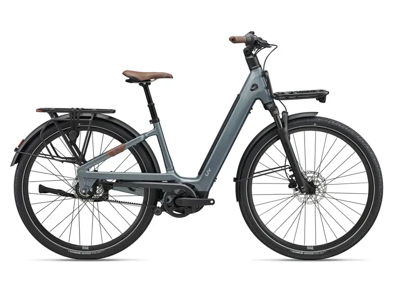 Liv Allure E+ 1 25km/h eHybrid Bike in Midnight Pine