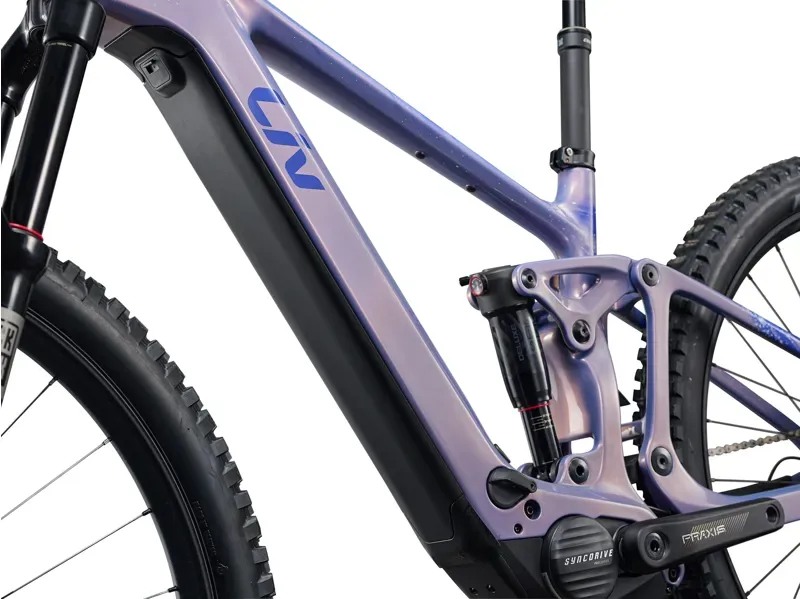 Liv Intrigue Advanced E+ 2 in Ember Violet-1