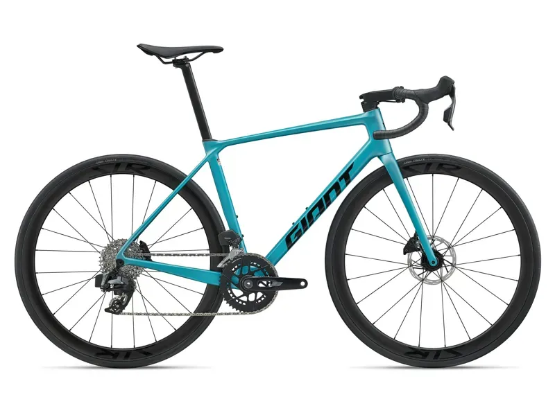 Giant TCR Advanced 0-AXS Road Bike in Teal