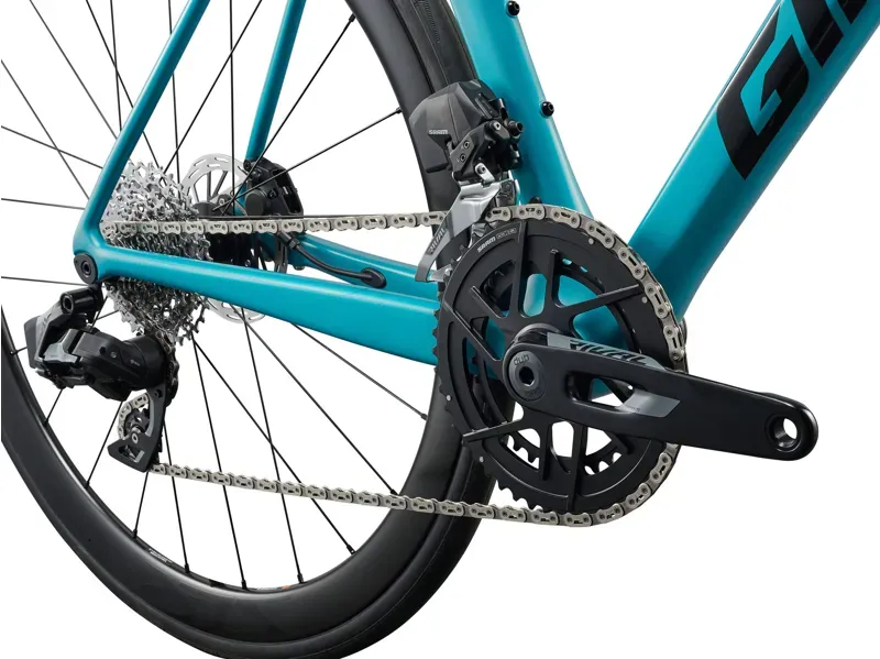 Giant TCR Advanced 0-AXS Road Bike in Teal-4