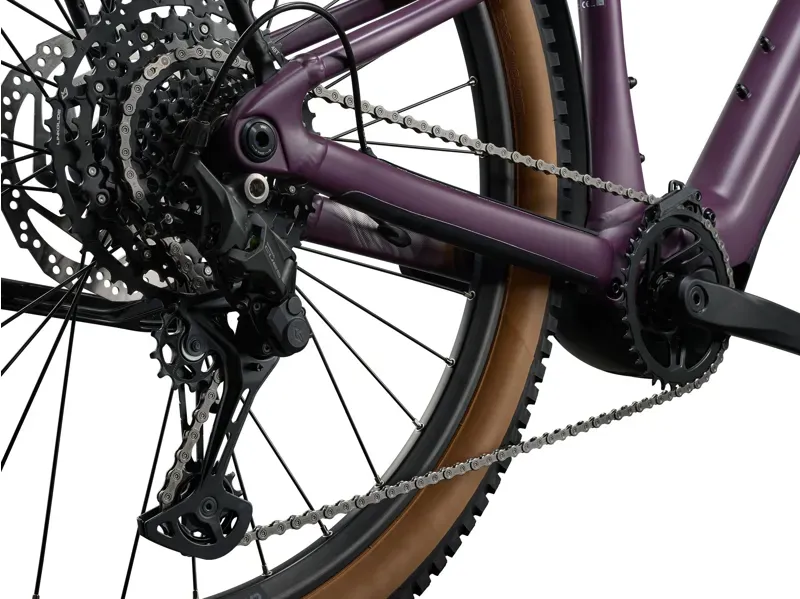 Liv Tempt E+ 2 EX eMountain Bike in Tyrian Purple-2