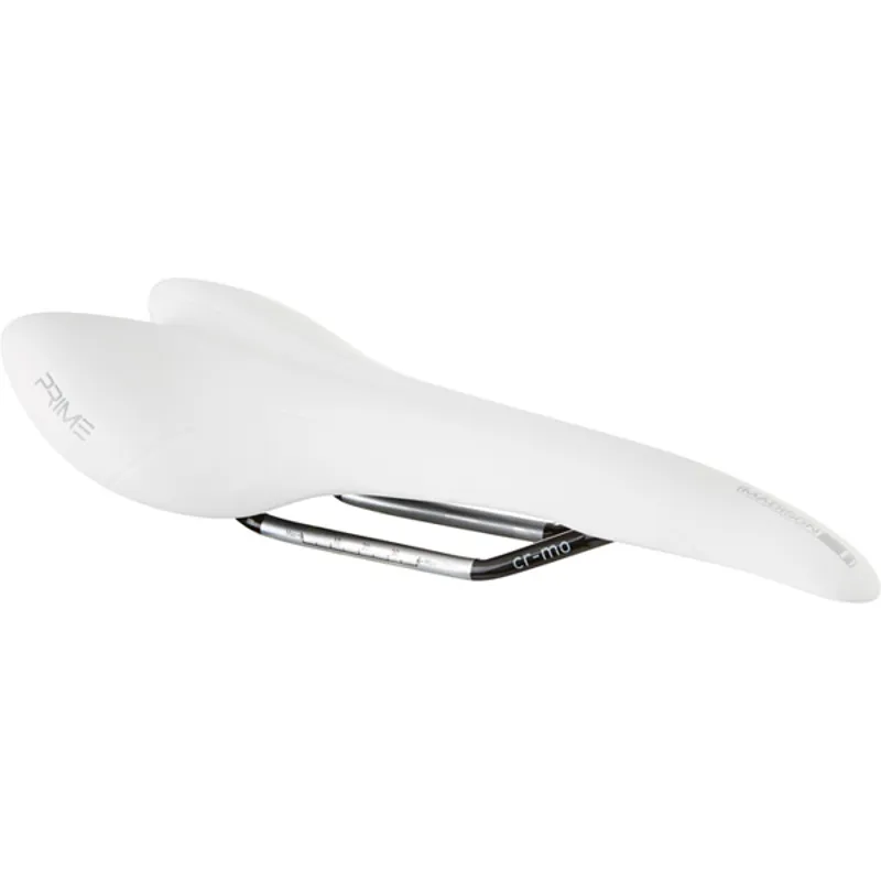 Madison Prime Mens Saddle in White