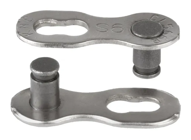 KMC MissingLink 9 Speed CL-566R 6.6mm Chain Link Pair in Silver