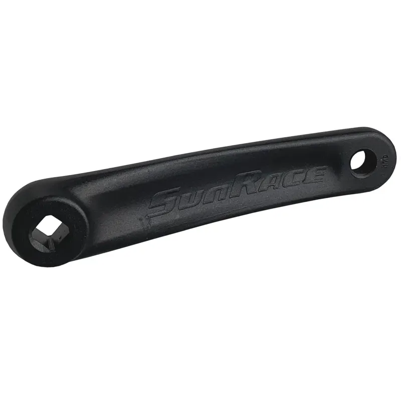 SunRace Left Hand Crank in Diamond Black