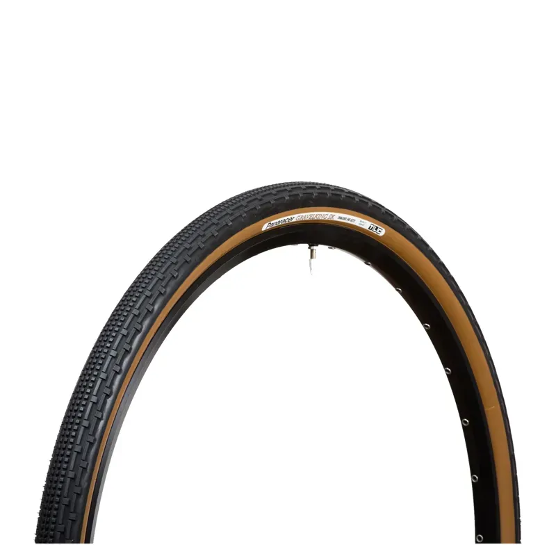 Panaracer Gravelking Sk Tlc Folding Tyre: 26x2. 10 BLACK/BROWN 26x2.10