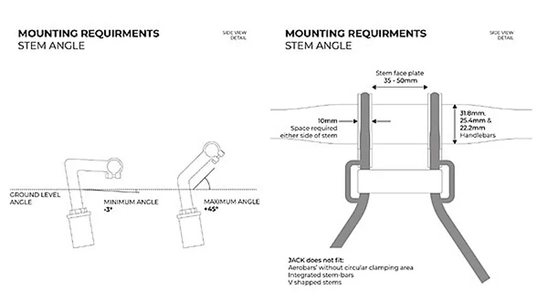 Jack The Bike Rack Front Rack With Fittings -Black/Yellow-3
