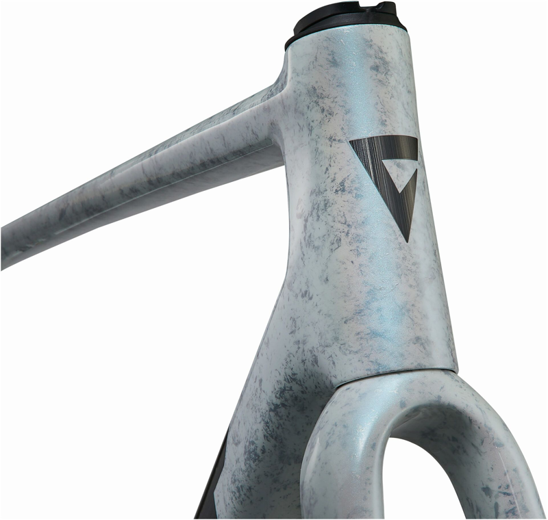 2025 Giant TCR Advanced SL Road Bike Frameset In Opal Brushed Chrome-2