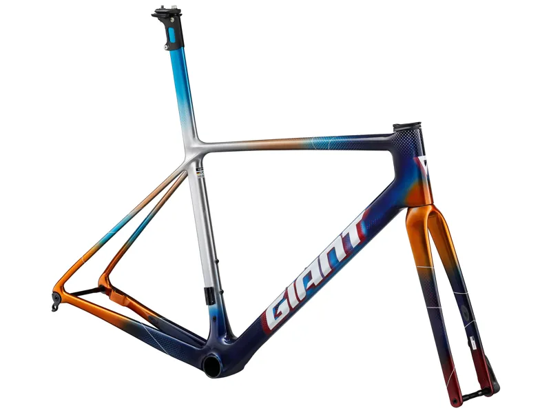 2025 Giant TCR Advanced SL Team Frameset in Maraya Blue-1