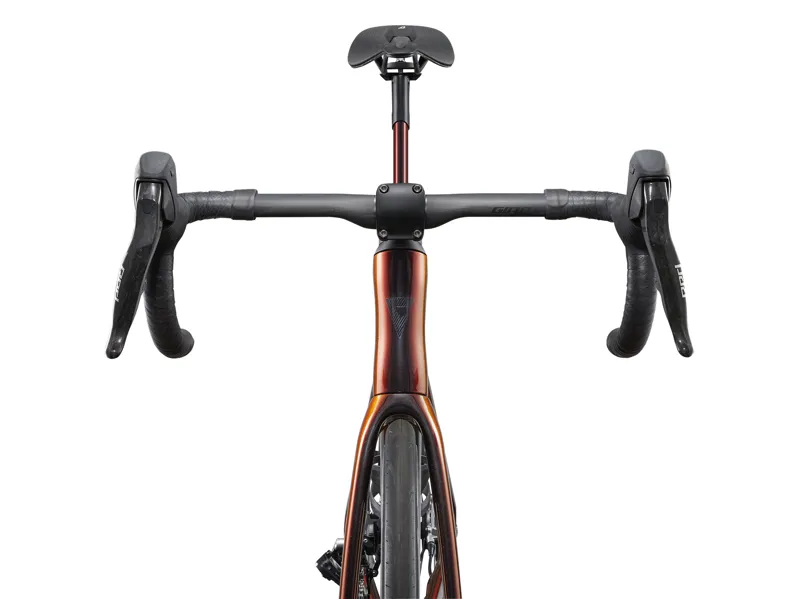 2025 Giant Propel Advanced SL 0-Red Road Bike In Gloss Black Lava-9