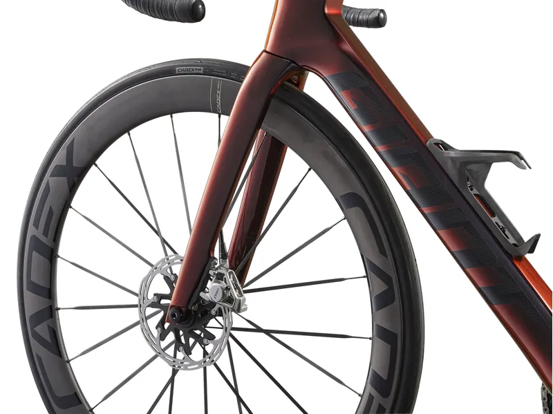 2025 Giant Propel Advanced SL 0-Red Road Bike In Gloss Black Lava-3