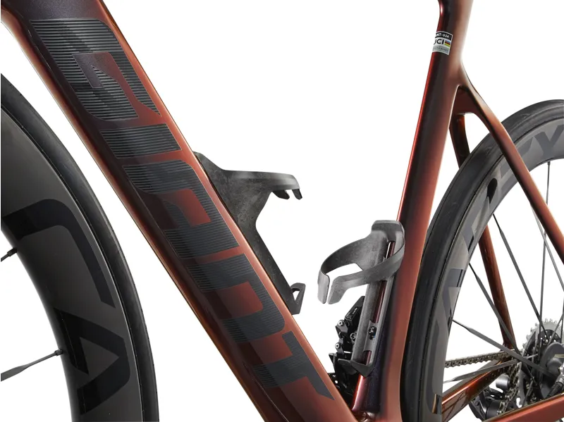 2025 Giant Propel Advanced SL 0-Red Road Bike In Gloss Black Lava-4