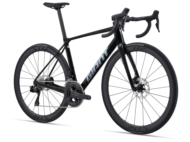 2025 Giant TCR Advanced Pro 1-Di2 Road Bike In Gloss Carbon/Polished Foil-1