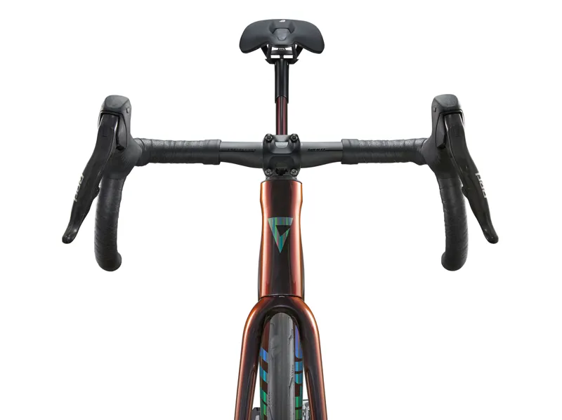 2025 Giant TCR Advanced SL 0 Red In Gloss Black Lava/Iris-7