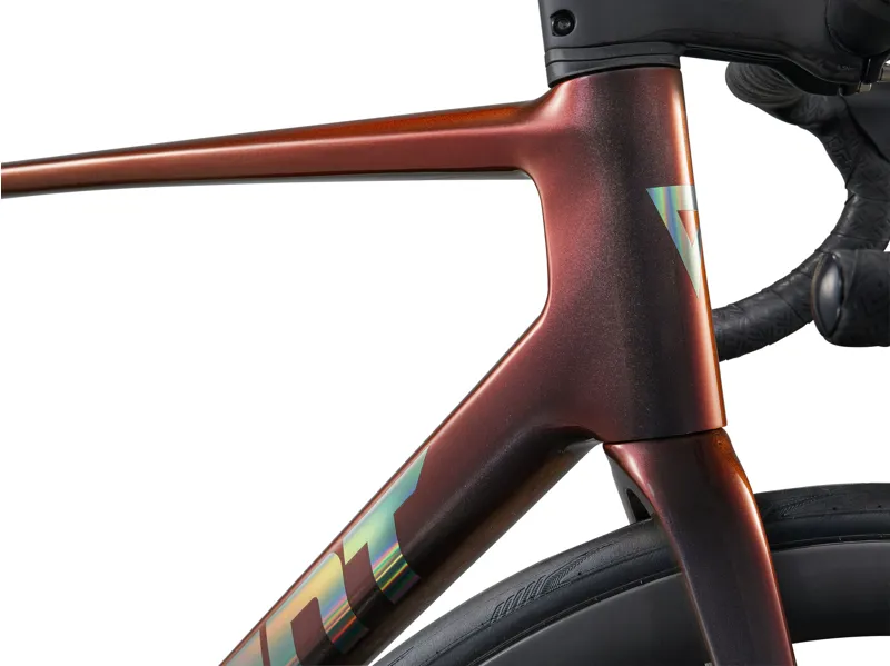 2025 Giant TCR Advanced SL 0 Red In Gloss Black Lava/Iris-5