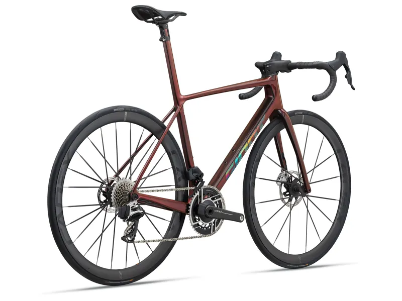 2025 Giant TCR Advanced SL 0 Red In Gloss Black Lava/Iris-11