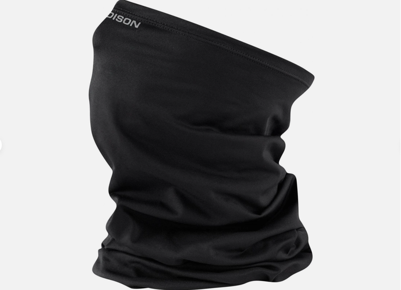 Madison Isoler Microfiber Neck Warmer in Black