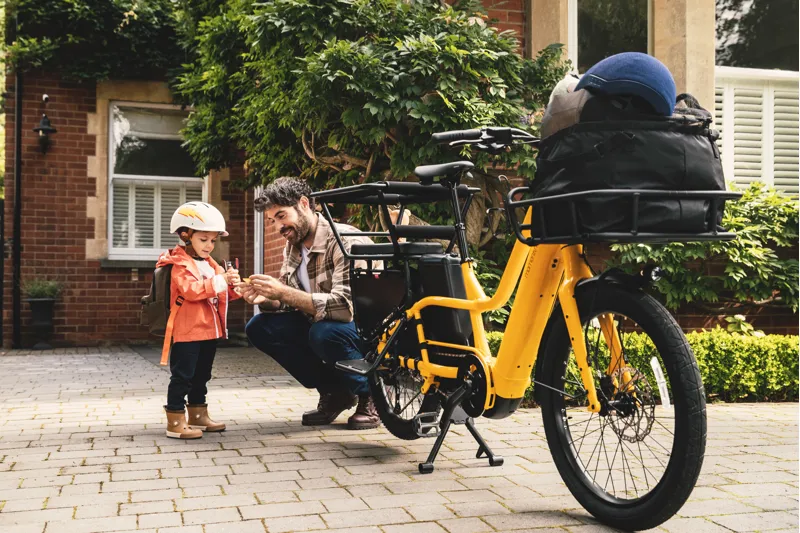 Momentum PakYak E+ Cargo eBike in Bumblebee-2