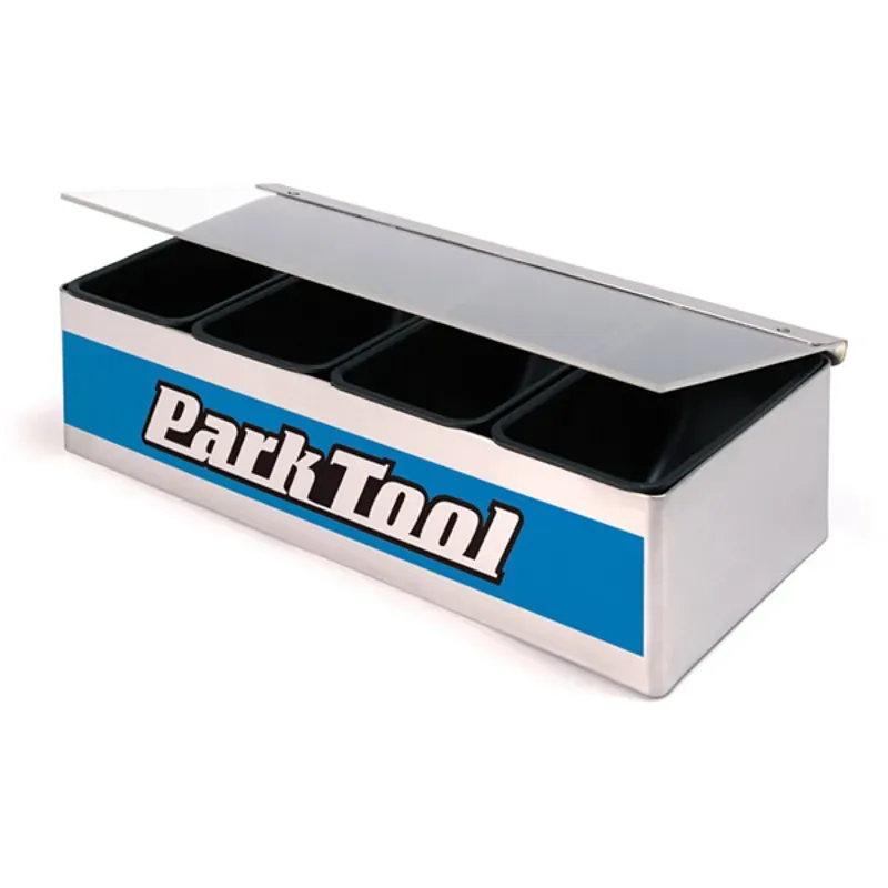 Park Tool JH-1 Benchtop Small Parts Holder in White