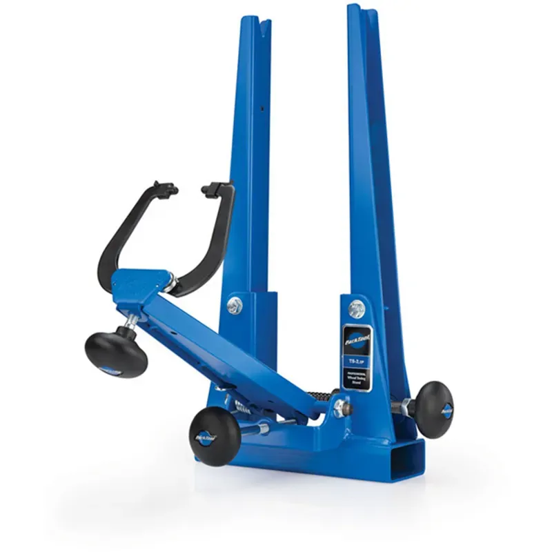 Park Tool TS-2.2P Powder Coated Pro Wheel Truing Stand in Blue