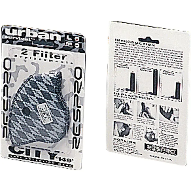 Respro City Filters in Black