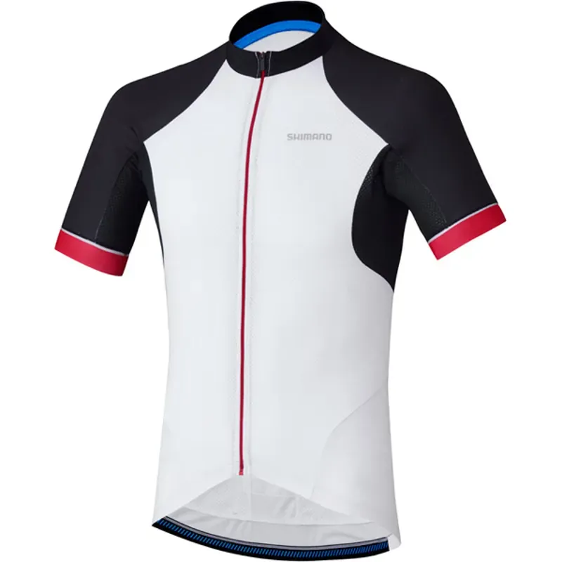 Shimano Mens Escape Jersey In White