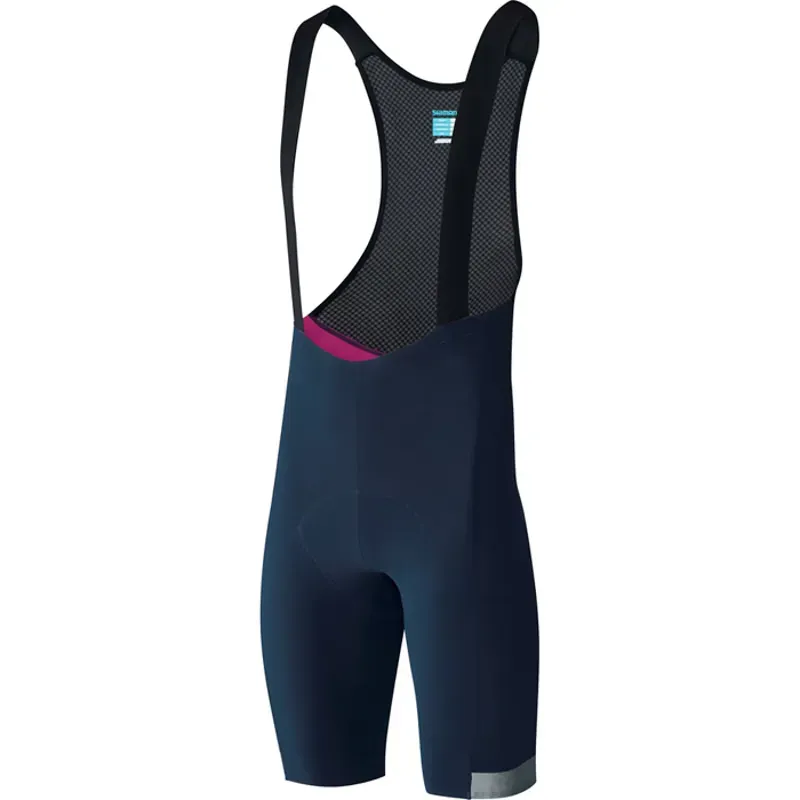Shimano Mens Evolve NY Bib Shorts in Blue