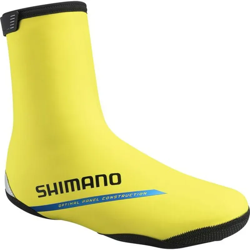 Shimano Road Thermal Overshoes in Yellow