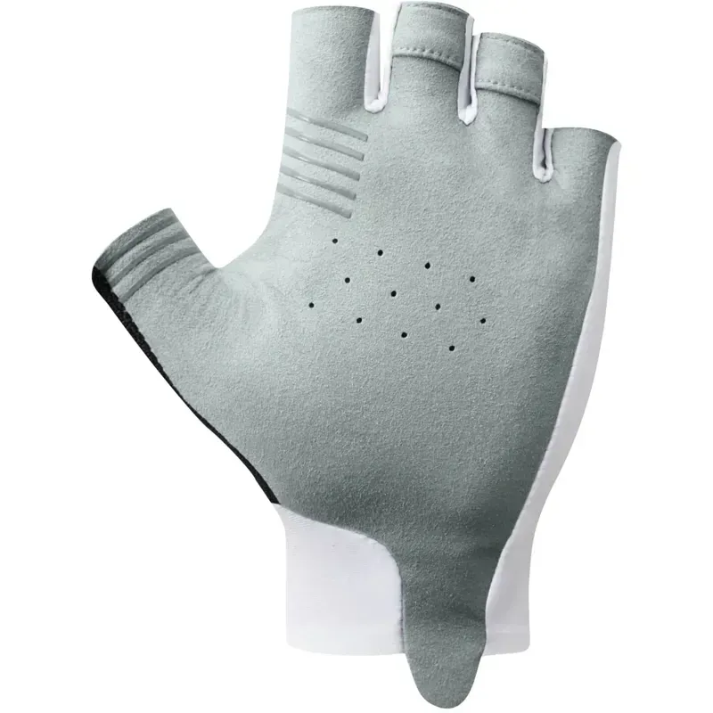 Shimano Clothing Advanced Race Gloves in White-1