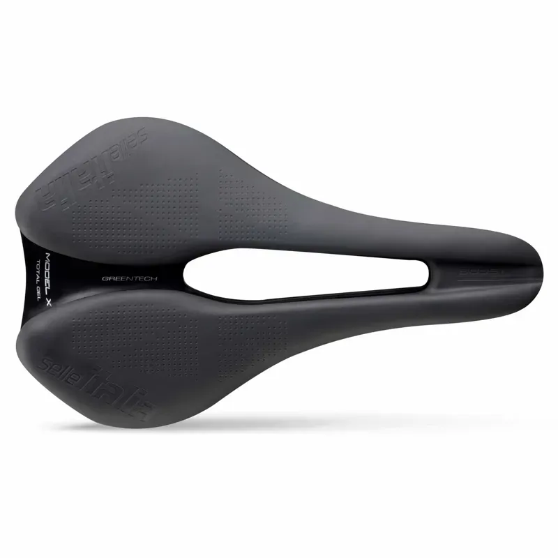 Selle Italia Model-X Green Comfort Plus Superflow L3 Saddle in Grey