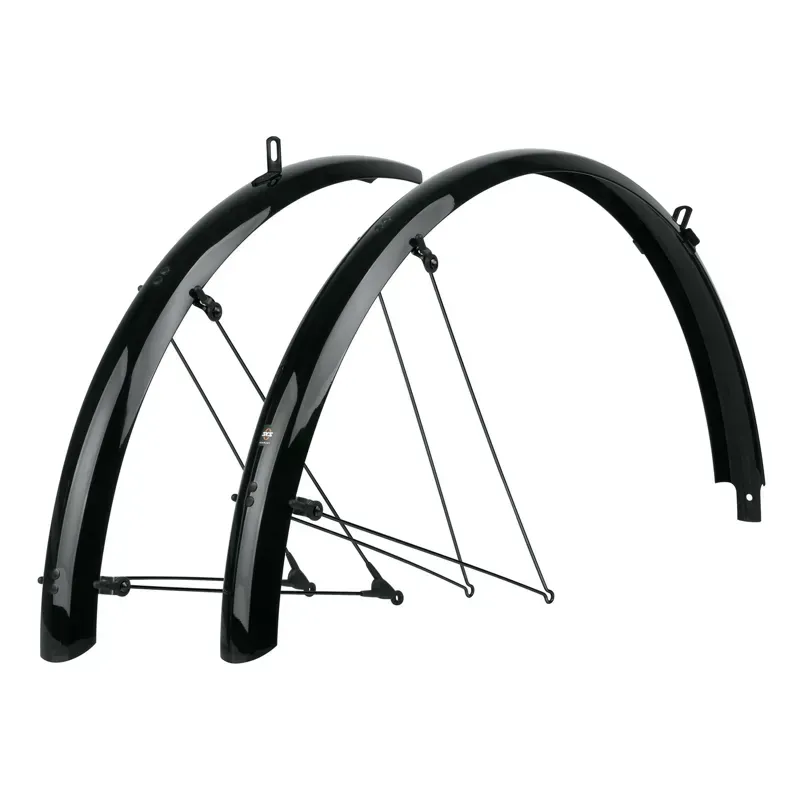 SKS Bluemels 28-inch Front and Rear Mudguard Set in Black