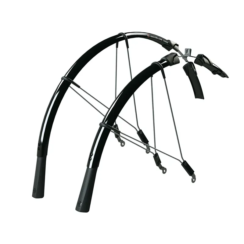 SKS Raceblade Long Mudguard Set in Silver
