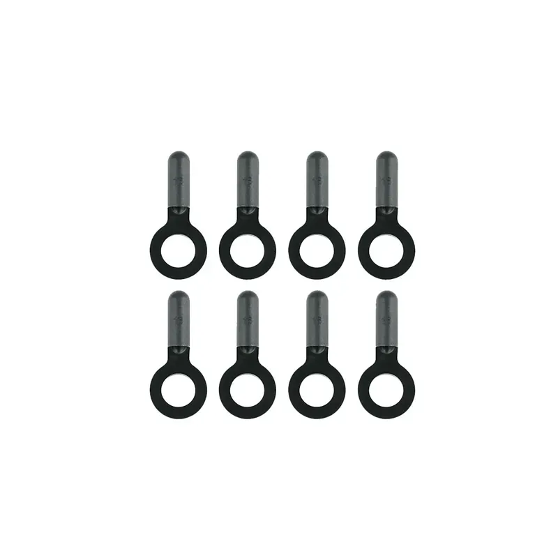 SKS Replacement Fixed Stay End Caps for Fixed Bridges 8-pack in Black