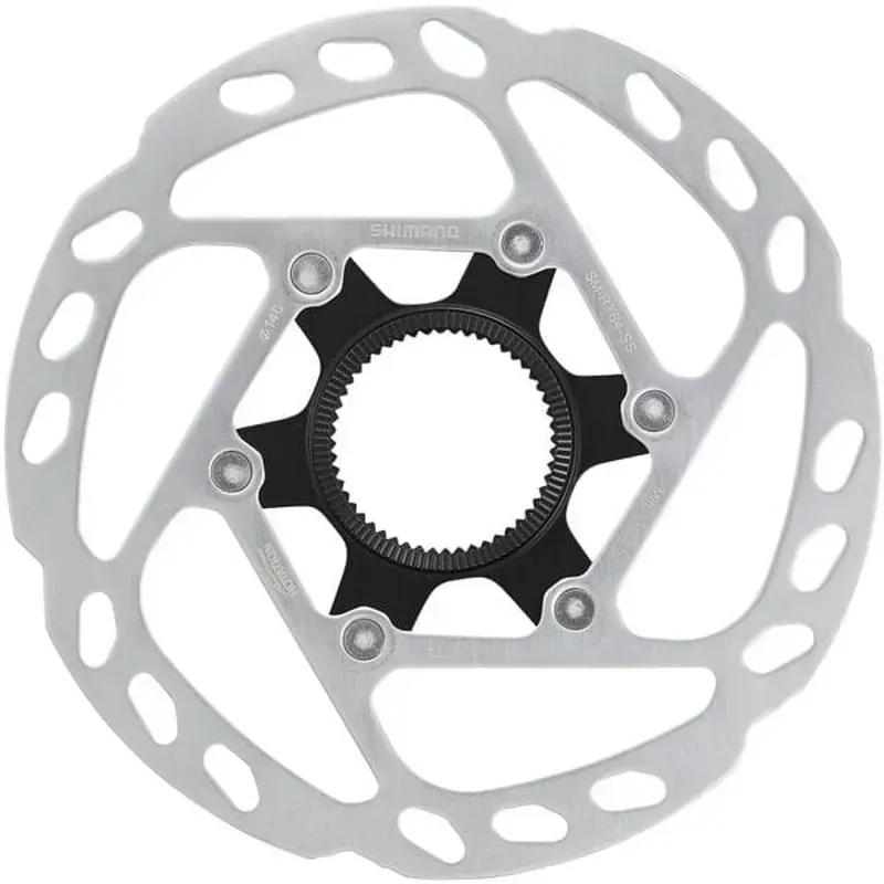 Shimano SMRT64 Internal CL 140mm Rotor in Silver/Black