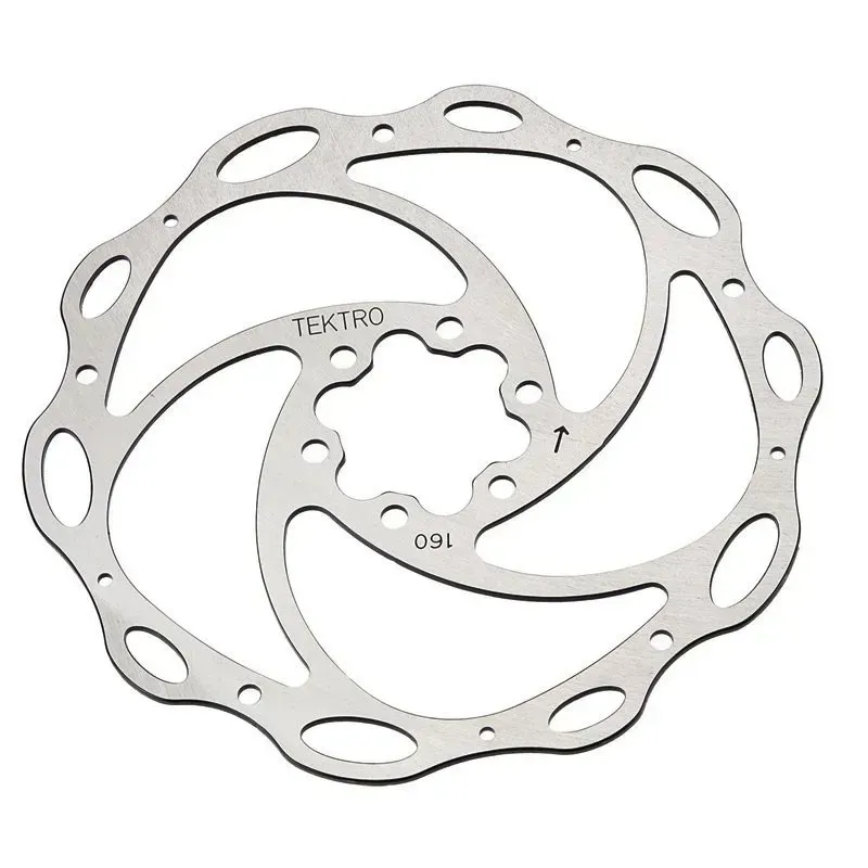 Tektro TR-22 140mm Disc Brake Rotor in Silver-1